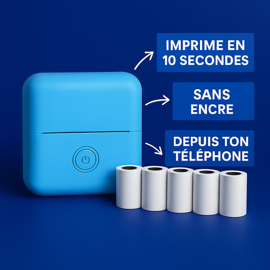 Mini Imprimante Thermique Portable