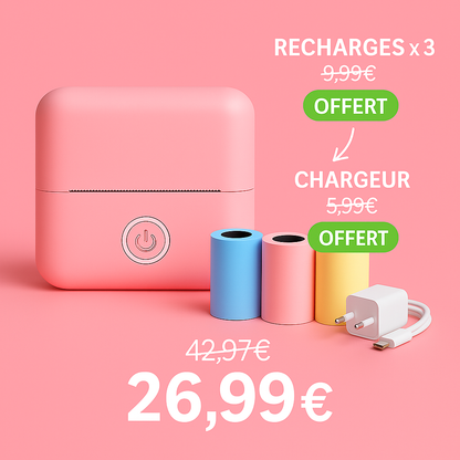 Mini Imprimante Thermique Portable