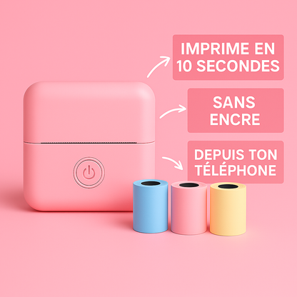 Mini Imprimante Thermique Portable